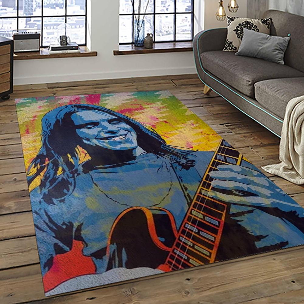 Singer Bob Weir Music Carpet Rectangle Area Rug For Living Room Bedroom Decor BW20