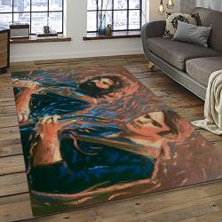 Singer Bob Weir Music Carpet Rectangle Area Rug For Living Room Bedroom Decor BW21