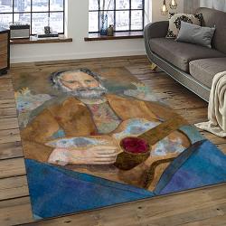 Singer Bob Weir Music Carpet Rectangle Area Rug For Living Room Bedroom Decor BW24