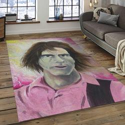 Singer Bob Weir Music Carpet Rectangle Area Rug For Living Room Bedroom Decor BW29