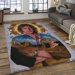Singer Bob Weir Music Carpet Rectangle Area Rug For Living Room Bedroom Decor BW31