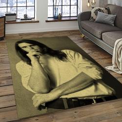 Singer Bob Weir Music Carpet Rectangle Area Rug For Living Room Bedroom Decor BW33