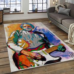 Singer Bob Weir Music Carpet Rectangle Area Rug For Living Room Bedroom Decor BW36