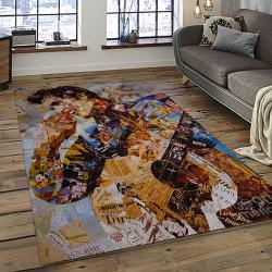 Singer Elvis Presley Music Carpet Rectangle Area Rug For Living Room Bedroom Decor EP25