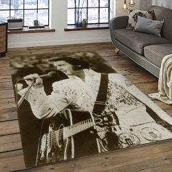 Singer Elvis Presley Music Carpet Rectangle Area Rug For Living Room Bedroom Decor EP28