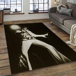 Singer Elvis Presley Music Carpet Rectangle Area Rug For Living Room Bedroom Decor EP30