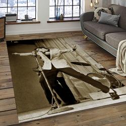 Singer Elvis Presley Music Carpet Rectangle Area Rug For Living Room Bedroom Decor EP31