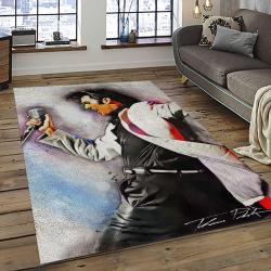 Singer Elvis Presley Music Carpet Rectangle Area Rug For Living Room Bedroom Decor EP53