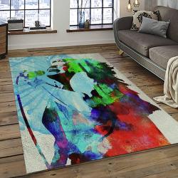 Singer Janis Joplin Music Carpet Rectangle Area Rug For Living Room Bedroom Decor JJ24