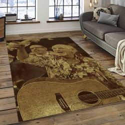 Singer Jimmy Buffett Music Carpet Rectangle Area Rug For Living Room Bedroom Decor JB04