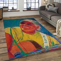 Singer Jimmy Buffett Music Carpet Rectangle Area Rug For Living Room Bedroom Decor JB14