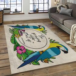 Singer Jimmy Buffett Music Carpet Rectangle Area Rug For Living Room Bedroom Decor JB27