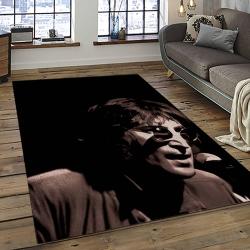 Singer John Lennon Music Carpet Rectangle Area Rug For Living Room Bedroom Decor JL01
