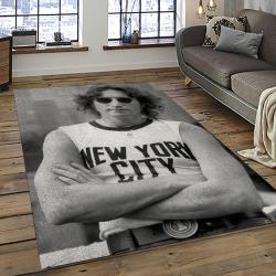 Singer John Lennon Music Carpet Rectangle Area Rug For Living Room Bedroom Decor JL06