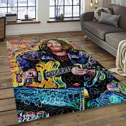 Singer John Lennon Music Carpet Rectangle Area Rug For Living Room Bedroom Decor JL24