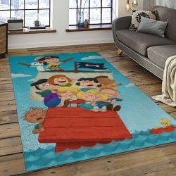 Snoopy Cartoon Movie Carpet Rectangle Area Rug For Living Room Bedroom Decor SNP103