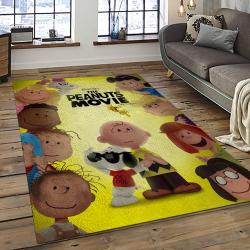 Snoopy Cartoon Movie Carpet Rectangle Area Rug For Living Room Bedroom Decor SNP104