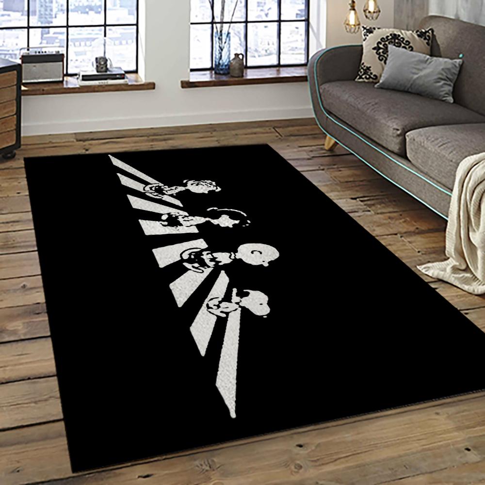 Snoopy Cartoon Movie Carpet Rectangle Area Rug For Living Room Bedroom Decor SNP33