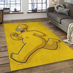The Simpsons Characters Cartoon Movie Carpet Rectangle Area Rug For Living Room Bedroom Decor TSS19