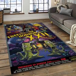 The Simpsons Characters Cartoon Movie Carpet Rectangle Area Rug For Living Room Bedroom Decor TSS33