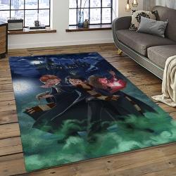 Van Gogh Starry Night Harry Potter Cartoon Movie Carpet Rectangle Area Rug For Room Decor VHP6