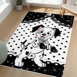 101 Dalmatians Area Rug Non-Slip Cartoon Carpet Home Decor Gift Idea For Fans OD10