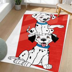 101 Dalmatians Area Rug Non-Slip Cartoon Carpet Home Decor Gift Idea For Fans OD100
