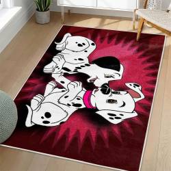 101 Dalmatians Area Rug Non-Slip Cartoon Carpet Home Decor Gift Idea For Fans OD102