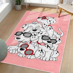 101 Dalmatians Area Rug Non-Slip Cartoon Carpet Home Decor Gift Idea For Fans OD14