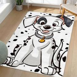 101 Dalmatians Area Rug Non-Slip Cartoon Carpet Home Decor Gift Idea For Fans OD21