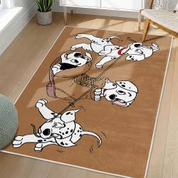 101 Dalmatians Area Rug Non-Slip Cartoon Carpet Home Decor Gift Idea For Fans OD27
