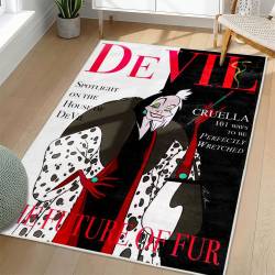 101 Dalmatians Area Rug Non-Slip Cartoon Carpet Home Decor Gift Idea For Fans OD32