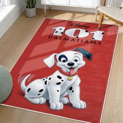 101 Dalmatians Area Rug Non-Slip Cartoon Carpet Home Decor Gift Idea For Fans OD34