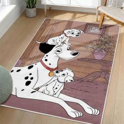 101 Dalmatians Area Rug Non-Slip Cartoon Carpet Home Decor Gift Idea For Fans OD38