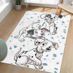 101 Dalmatians Area Rug Non-Slip Cartoon Carpet Home Decor Gift Idea For Fans OD4