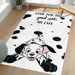 101 Dalmatians Area Rug Non-Slip Cartoon Carpet Home Decor Gift Idea For Fans OD42
