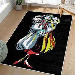 101 Dalmatians Area Rug Non-Slip Cartoon Carpet Home Decor Gift Idea For Fans OD47