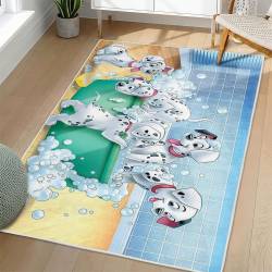 101 Dalmatians Area Rug Non-Slip Cartoon Carpet Home Decor Gift Idea For Fans OD48