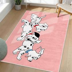 101 Dalmatians Area Rug Non-Slip Cartoon Carpet Home Decor Gift Idea For Fans OD5