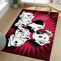 101 Dalmatians Area Rug Non-Slip Cartoon Carpet Home Decor Gift Idea For Fans OD50
