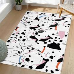 101 Dalmatians Area Rug Non-Slip Cartoon Carpet Home Decor Gift Idea For Fans OD51