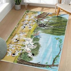 101 Dalmatians Area Rug Non-Slip Cartoon Carpet Home Decor Gift Idea For Fans OD52
