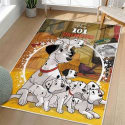 101 Dalmatians Area Rug Non-Slip Cartoon Carpet Home Decor Gift Idea For Fans OD61