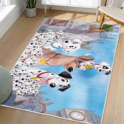 101 Dalmatians Area Rug Non-Slip Cartoon Carpet Home Decor Gift Idea For Fans OD69