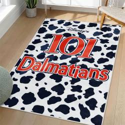101 Dalmatians Area Rug Non-Slip Cartoon Carpet Home Decor Gift Idea For Fans OD70
