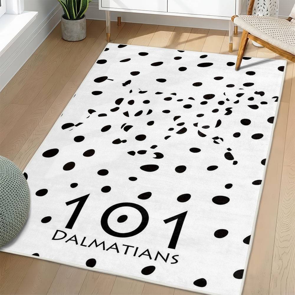 101 Dalmatians Area Rug Non-Slip Cartoon Carpet Home Decor Gift Idea For Fans OD74
