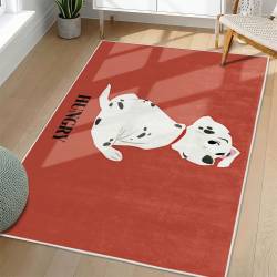 101 Dalmatians Area Rug Non-Slip Cartoon Carpet Home Decor Gift Idea For Fans OD81
