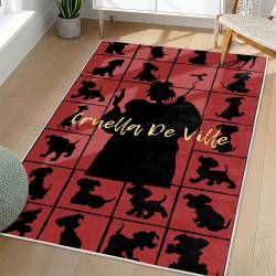 101 Dalmatians Area Rug Non-Slip Cartoon Carpet Home Decor Gift Idea For Fans OD84