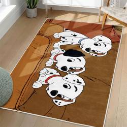 101 Dalmatians Area Rug Non-Slip Cartoon Carpet Home Decor Gift Idea For Fans OD98