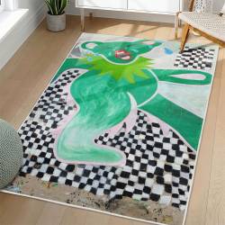 Grateful Dead Area Rug Non-slip Rock Music Carpet Gift Idea For Fans GFD89